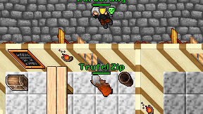Trufel Zip on screen