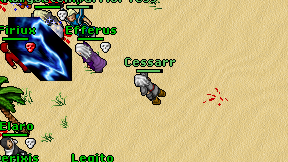 Cessarr on screen