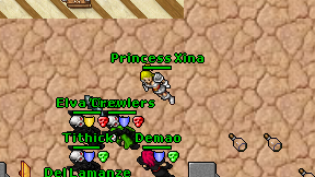 Princess Xina on screen