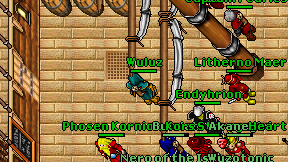 Wuluz on screen