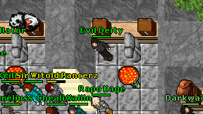 Evil Deity on screen