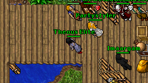 Theous Elite on screen
