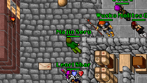 Majin Seru on screen