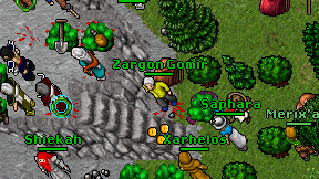 Zargon Gomir on screen