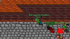 Dragon Nube on screen