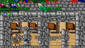 Moerat on screen