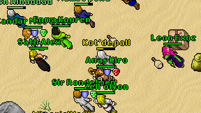 Kot'de pall on screen