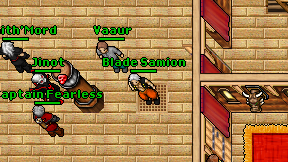 Blade Samion on screen