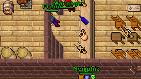 Warnage on screen