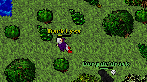 Dark Lyss on screen