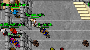 Dronkk on screen