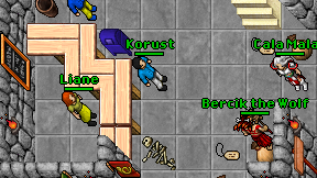Korust on screen