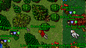 Rend Kadeus on screen
