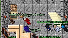 Knight of deverstation on screen