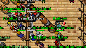 Raibow on screen