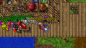 Arure Indoril on screen