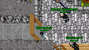 Divissor on screen