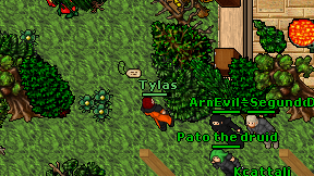 Tylas on screen