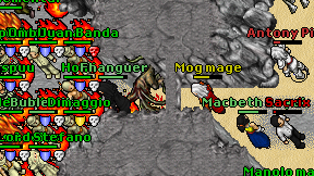 Mog mage on screen