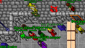Fumarolas on screen