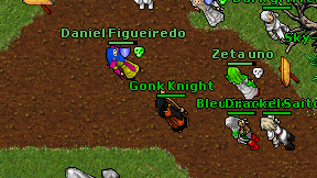 Gonk Knight on screen