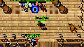 Kredem on screen