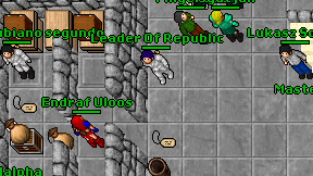 Leader Of Republic on screen