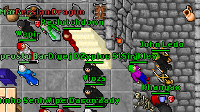 Reclutchdown on screen
