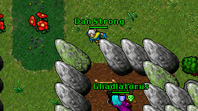 Dan Strong on screen