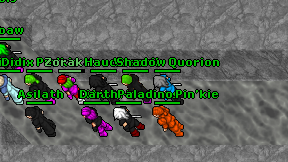 Shadow Quorion on screen