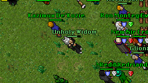 Unholy Widow on screen