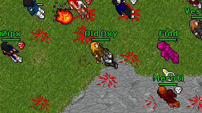Old Oxy on screen