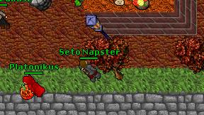 Seto Napster on screen