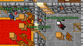 Lord Hamada Mace on screen