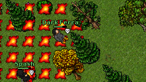 Dark Ferra on screen