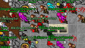 Healing Warrior on screen
