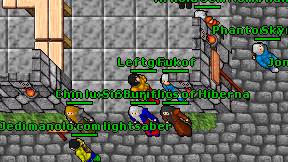Leftgun on screen