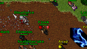 Pjosk on screen