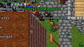 Pincess Jany on screen