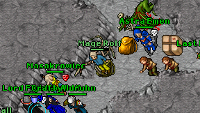 Mage Rolf on screen