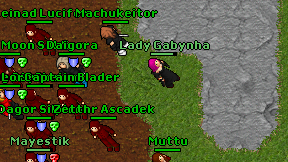 Lady Gabynha on screen