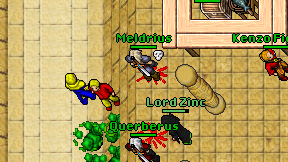 Meldrius on screen