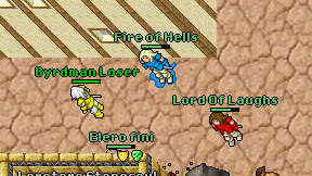 Fire of Hells on screen