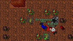 Dragonius on screen