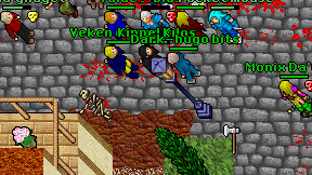 Dark-hugo bits on screen