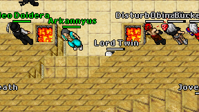 Lord Twin on screen