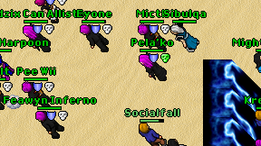Socialfall on screen