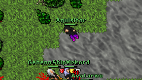 Aquisitor on screen