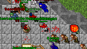 Flame Stright on screen