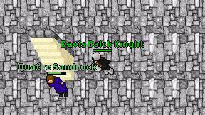 Davis Balck Knight on screen